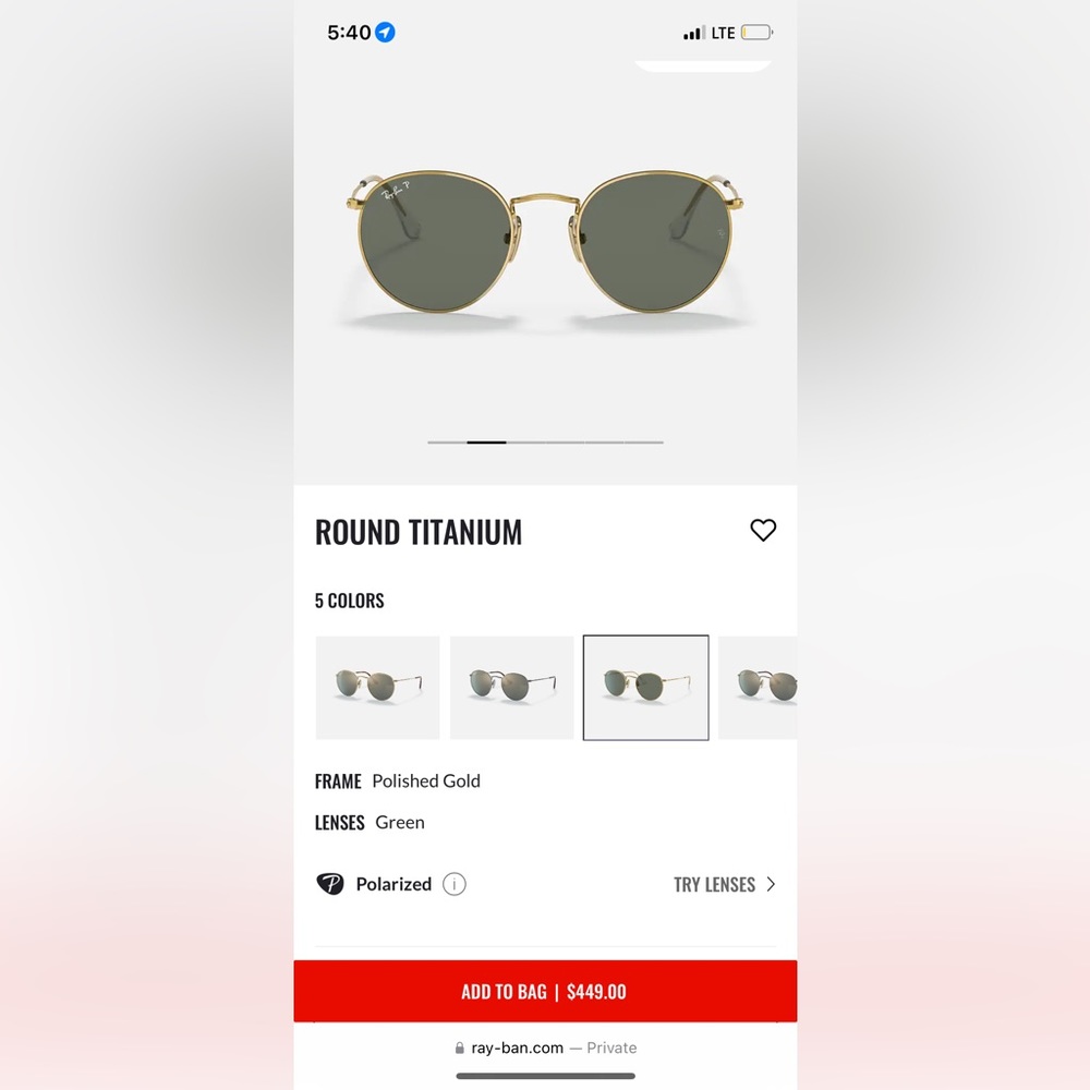 rayban sunglasses - Picture 4 of 4